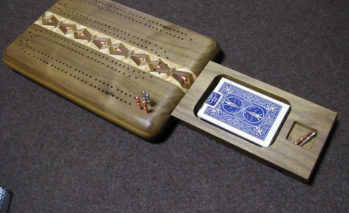 組み木細工ボード　トランプを収納